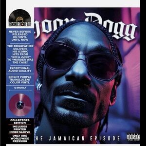 SNOOP DOGG “THE JAMAICAN EPISODE” RSD 2025 12” TRANSLUCENT BRIGHT PURPLE VINYL